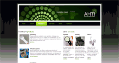 Desktop Screenshot of ahtienterprise.com